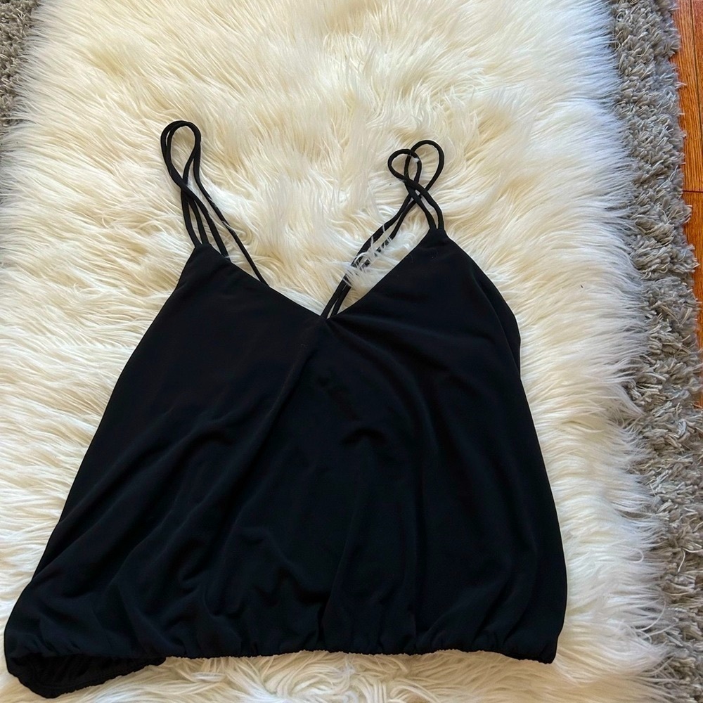 Black Cami Tank Top